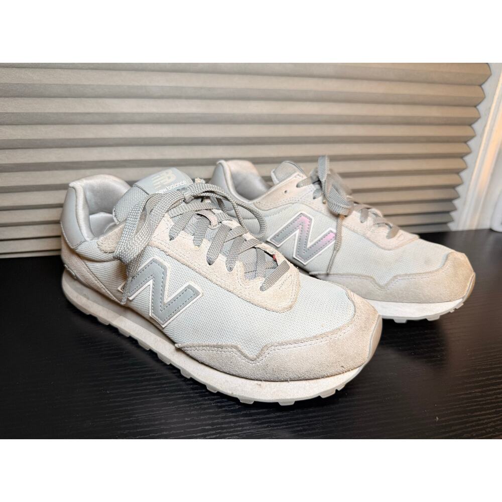 New Balance 515 Womens Size 10 Gray Holo Pink Running Casual Athletic Sneakers